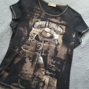 Blue canyon t shirt
